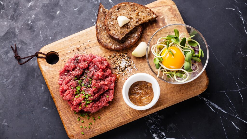 Tartare de boeuf