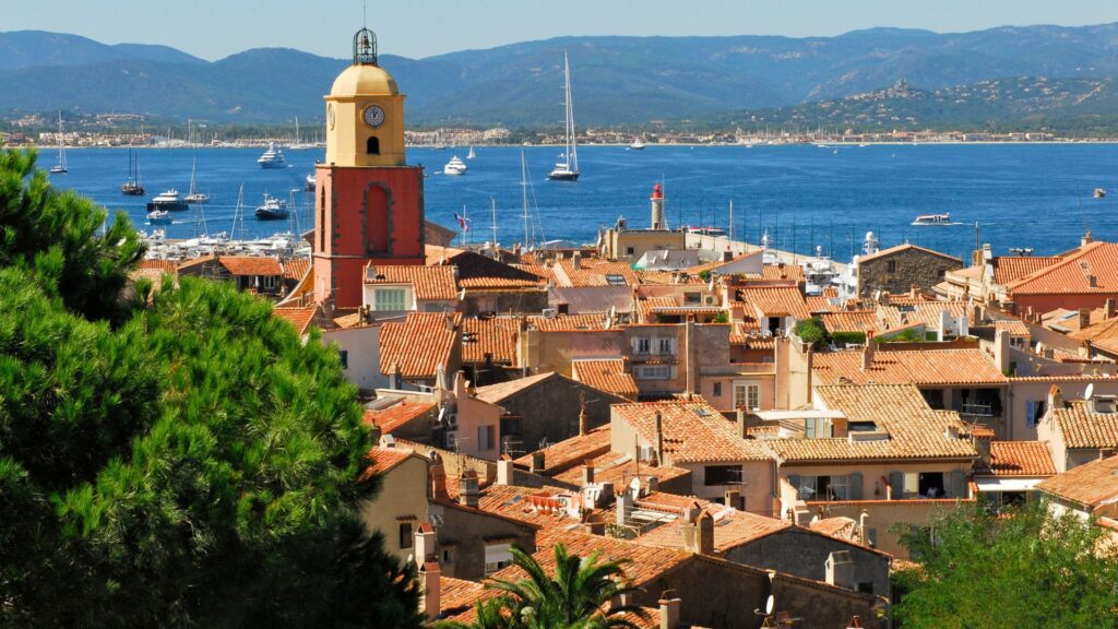 La ville de Saint Tropez